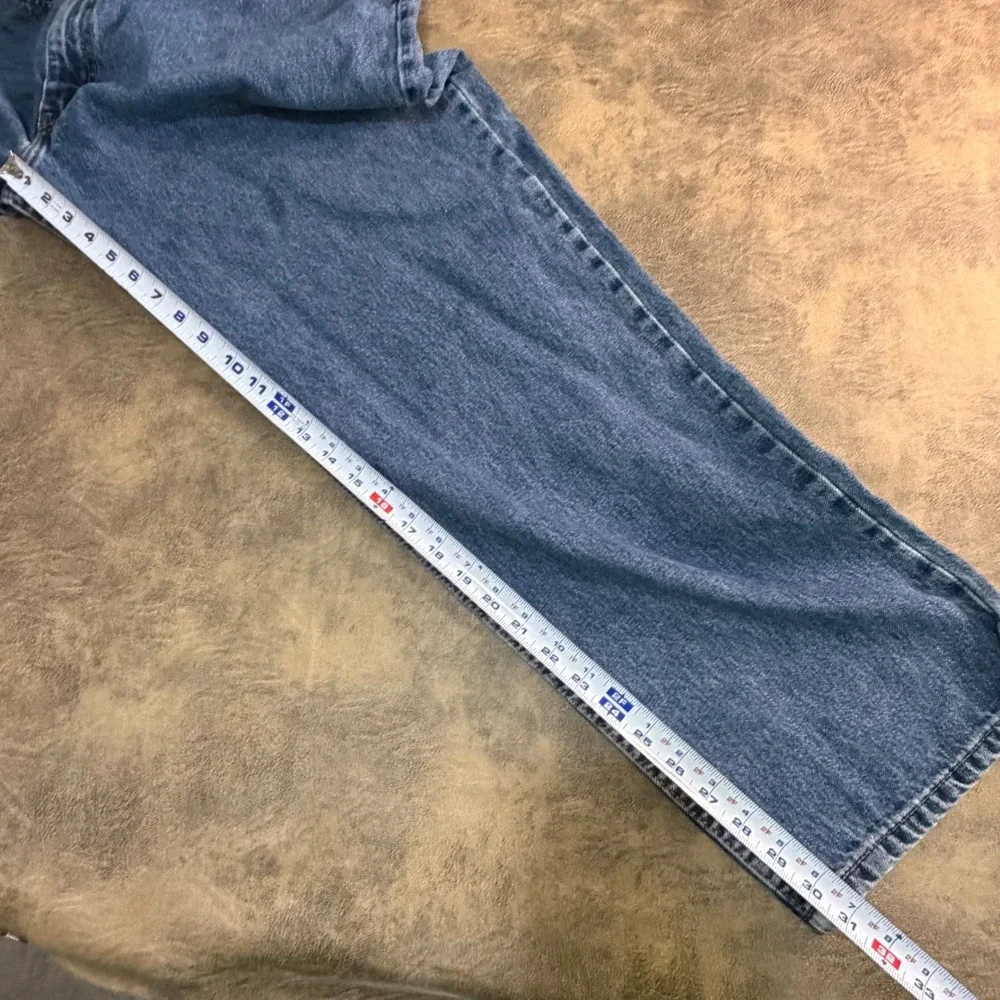 Levi's 505 Regular Fit Jeans‎ Mens 46x32 Blue Straight Leg Denim 4996